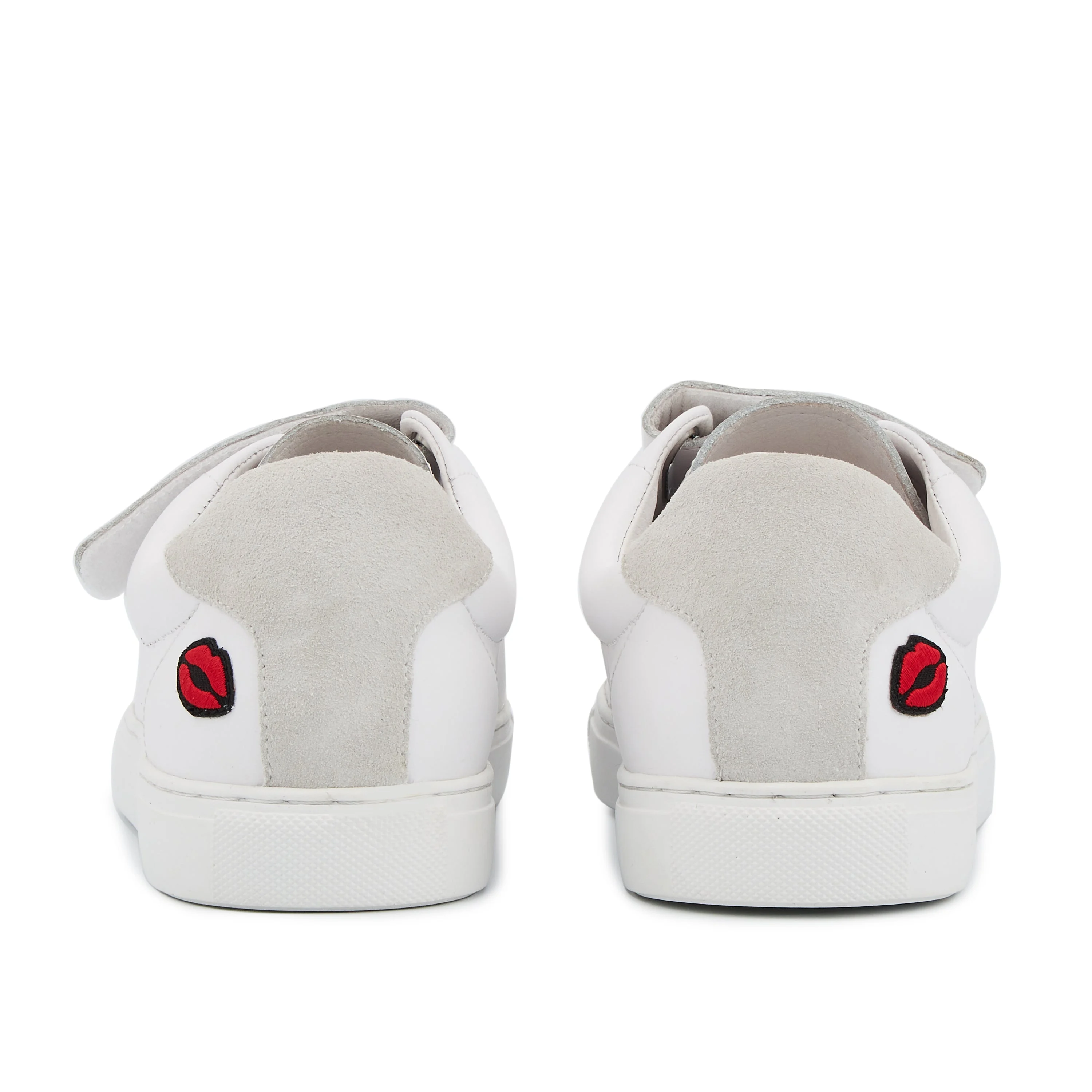 EDITH AMORE - Sneakers en cuir | Blanc