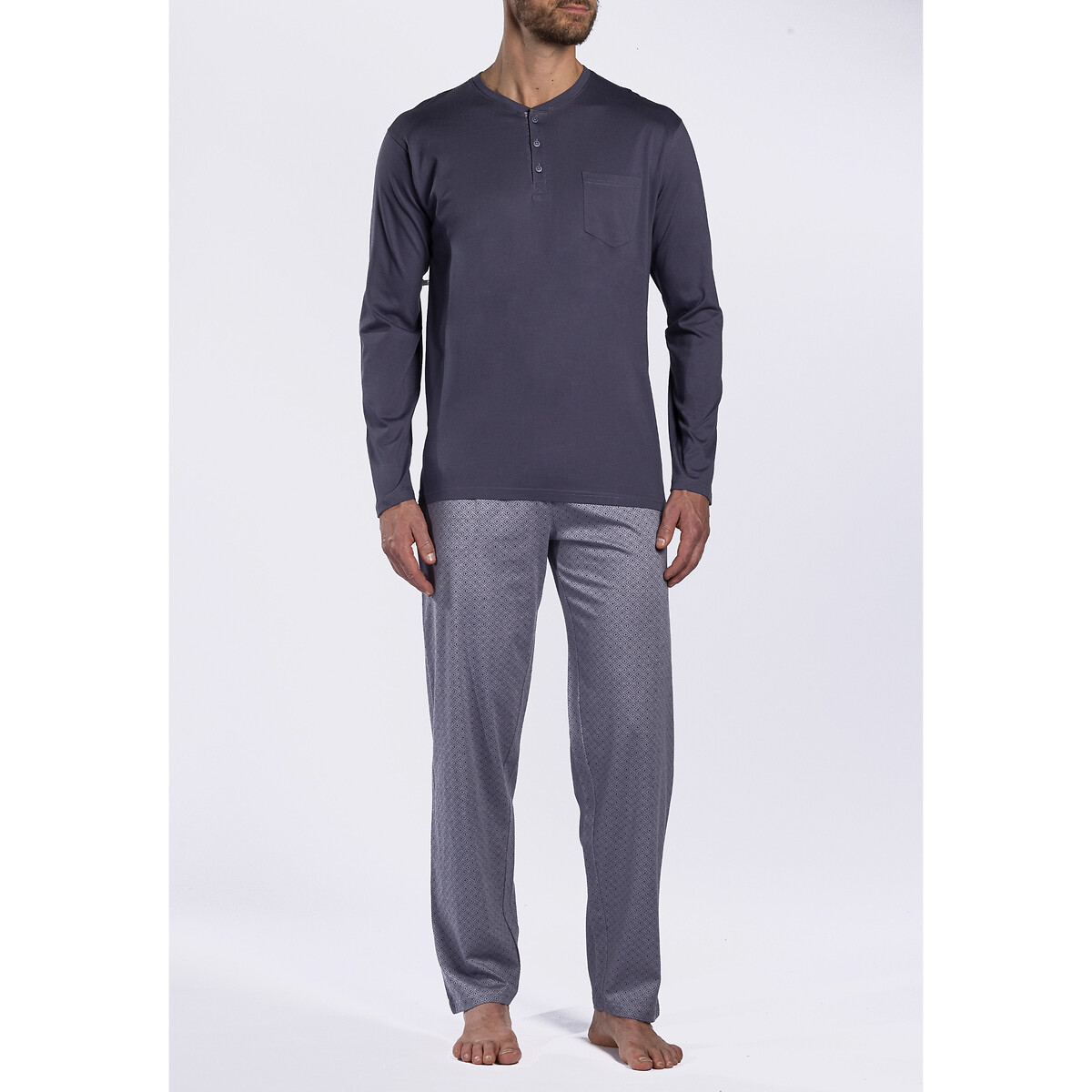 DODO<br>Pijama comprido de algodão misto