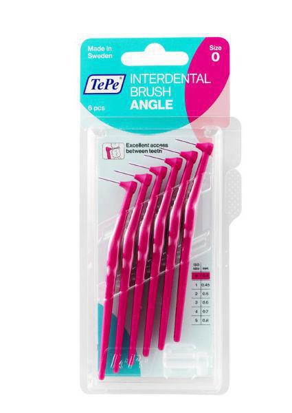 TePe Tandenragers Interdentaal Angle Roze 6 stuks