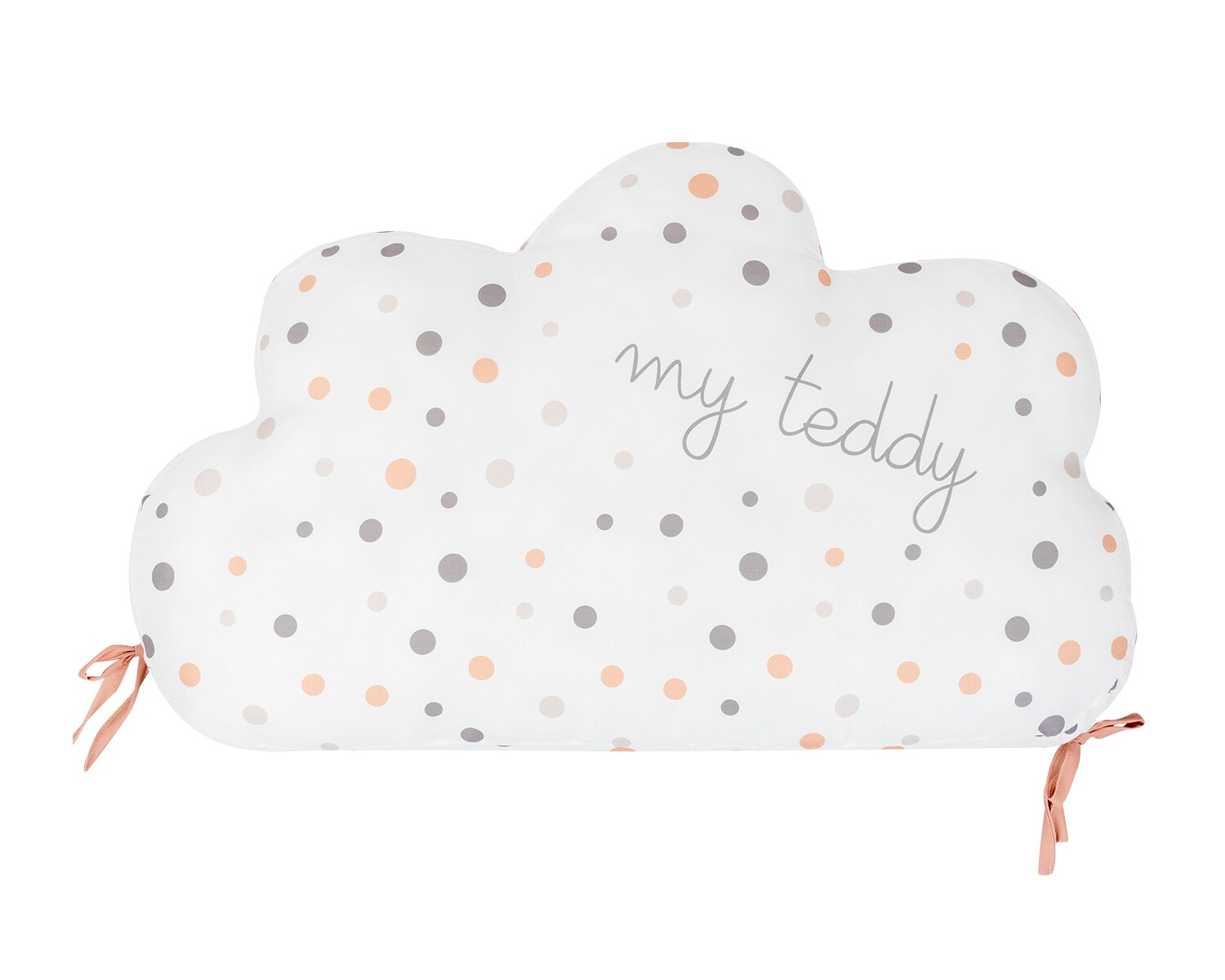 Kikkaboo Babykissen-Set 5-tlg. Plüsch Jersey Einzelkissen Maße 35 x 30 x 7 cm beige