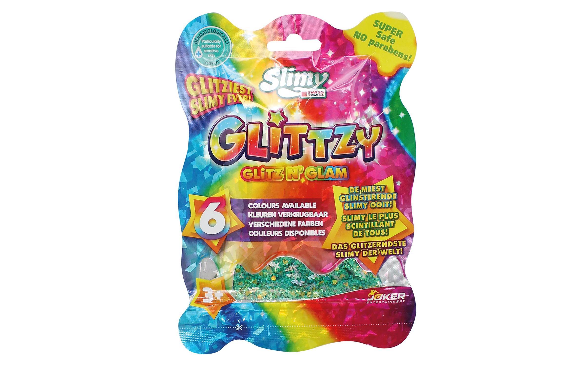Slimy Glittzy assortiert, 90 gSchleimdose