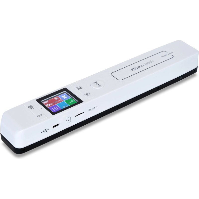 I.R.I.S. IRIScan Book 7 Dyslexic Scanner portable 1050 x 1050 DPI A4 Blanc