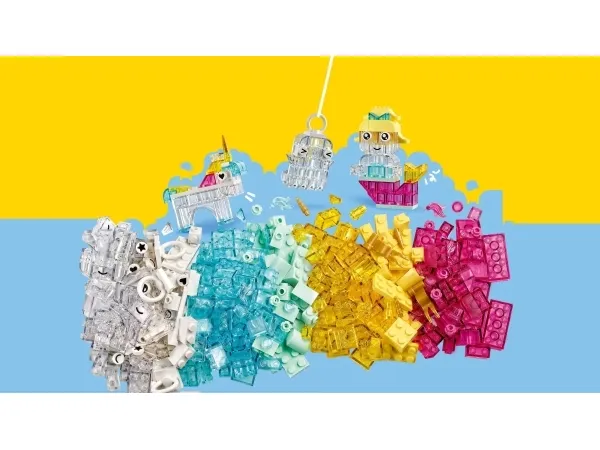 LEGO Classic 11040 Magiske gennemsigtige klodser