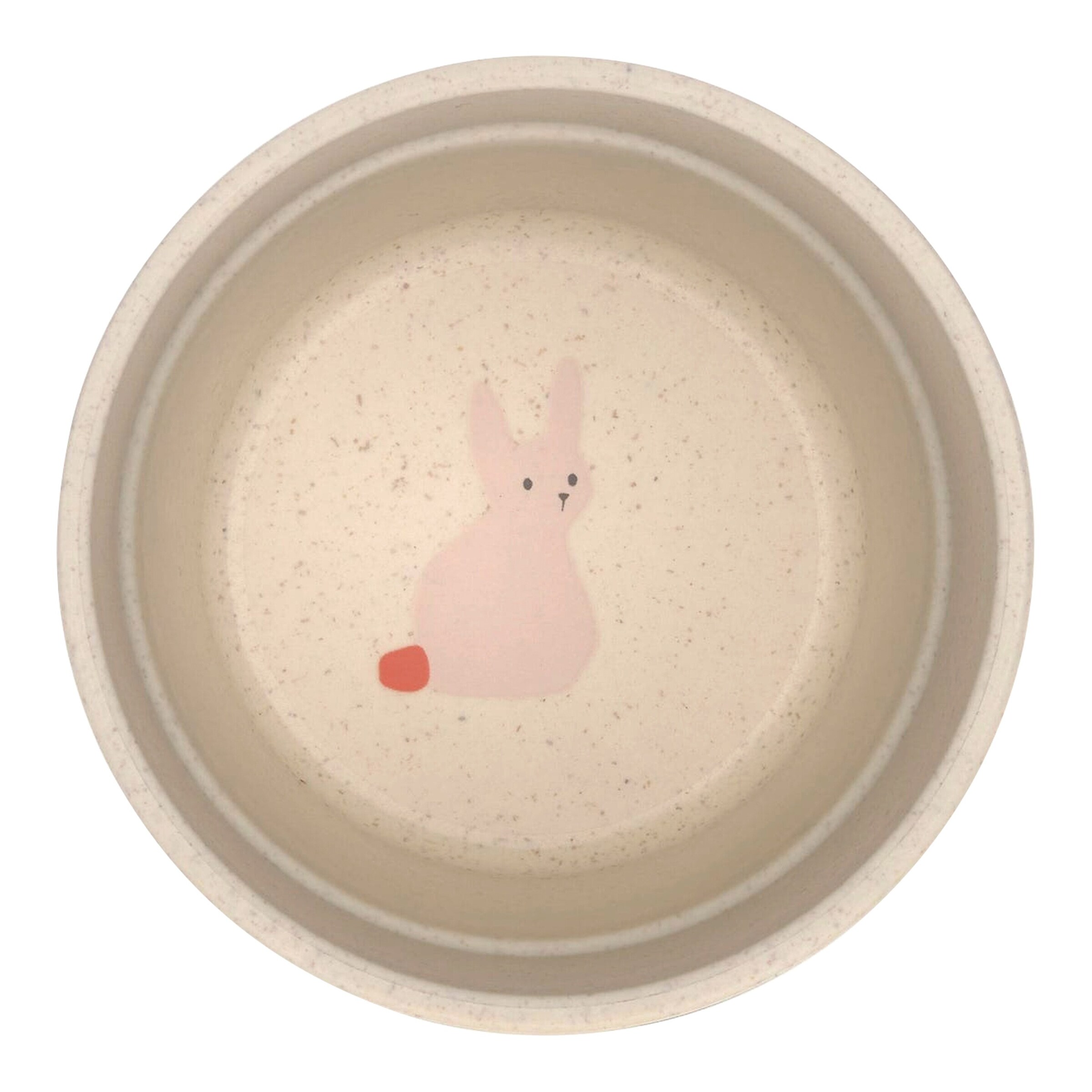 Lässig 4-tlg. Geschirrset mit Zellulose beige / orange