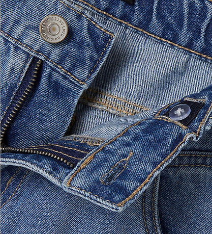 LMTD Hosen- NLfSkatizza - Breit - Medium+ Blue Denim