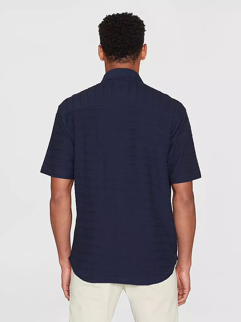 KNOWLEDGE COTTON APPAREL Poloshirt  blau