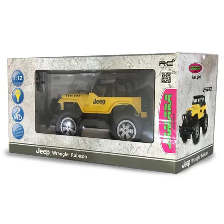 Jamara Jeep Wrangler Rubicon gelb, 1:14, 2,4GHz