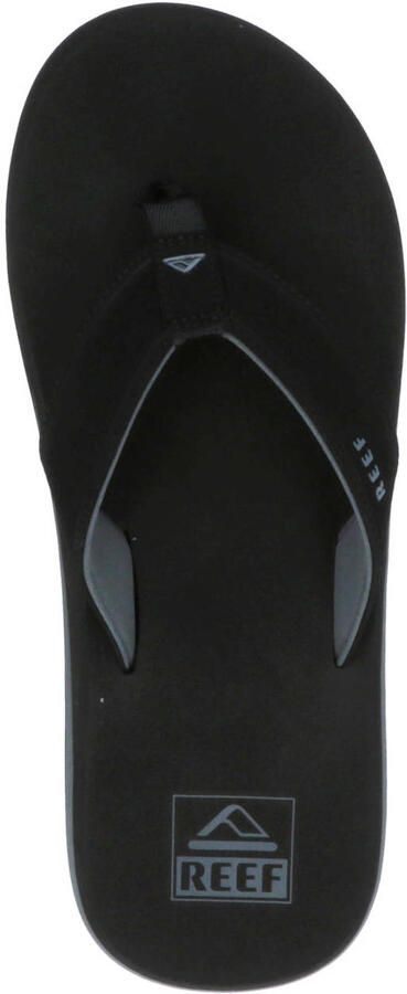 Reef The Layback black Teenslippers Zwart Synthetisch Heren Zwart