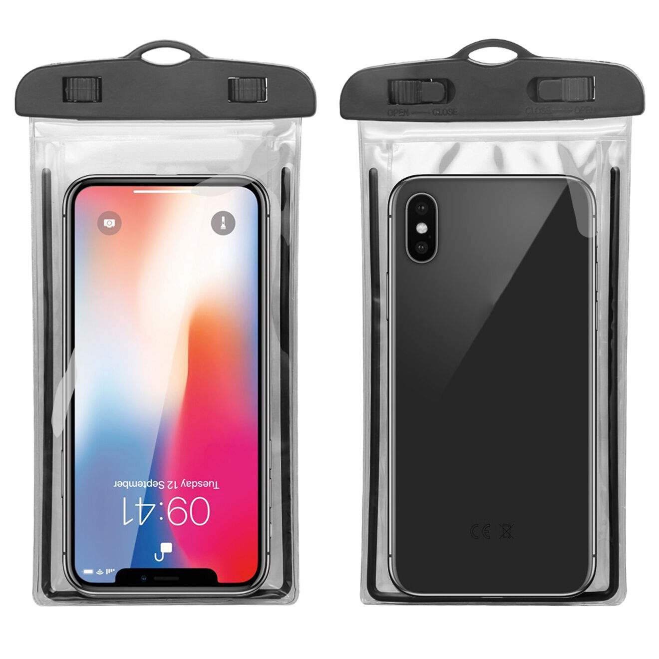 Onamaste Housse Universelle waterproof noire