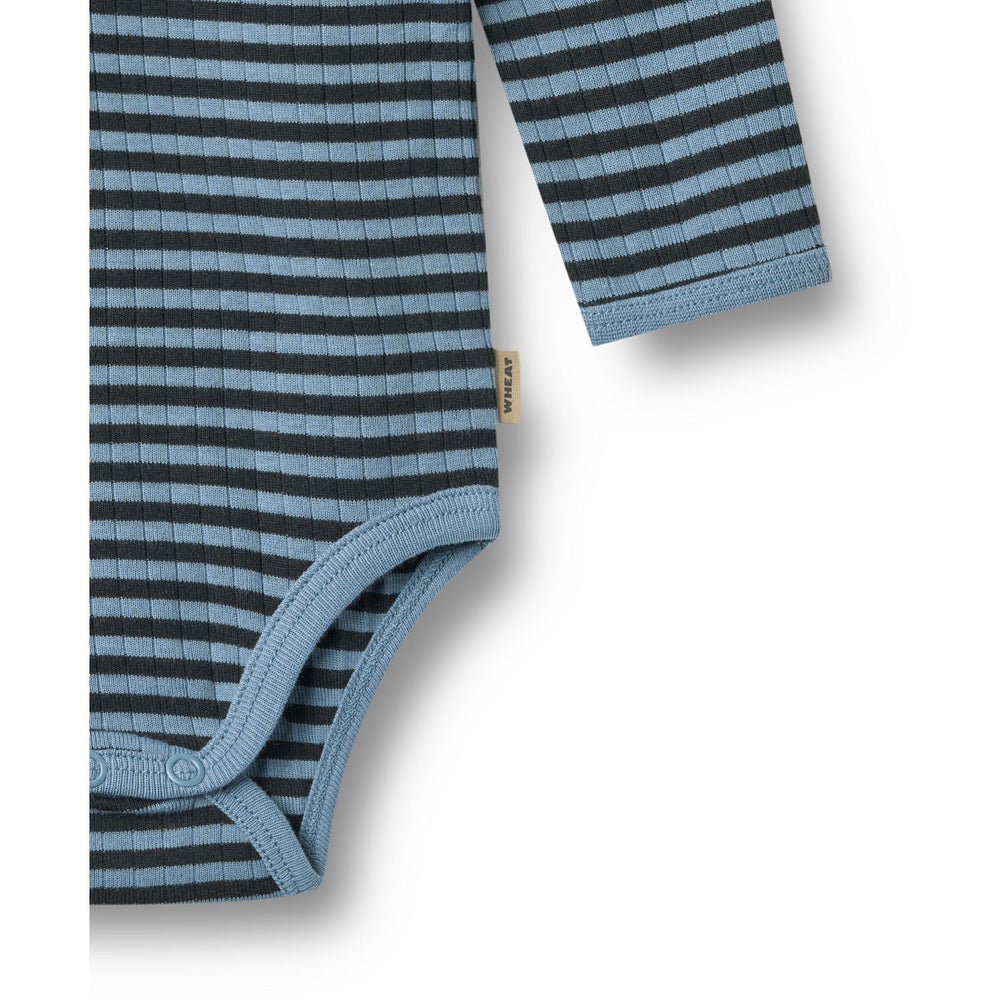 Køb Wheat Bright Blue Stripe Body L/S Berti