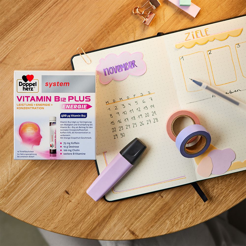 Doppelherz® system Vitamin B12 PLUS Energie + Doppelherz Hutschenreuther Weihnachtsglocke GRATIS