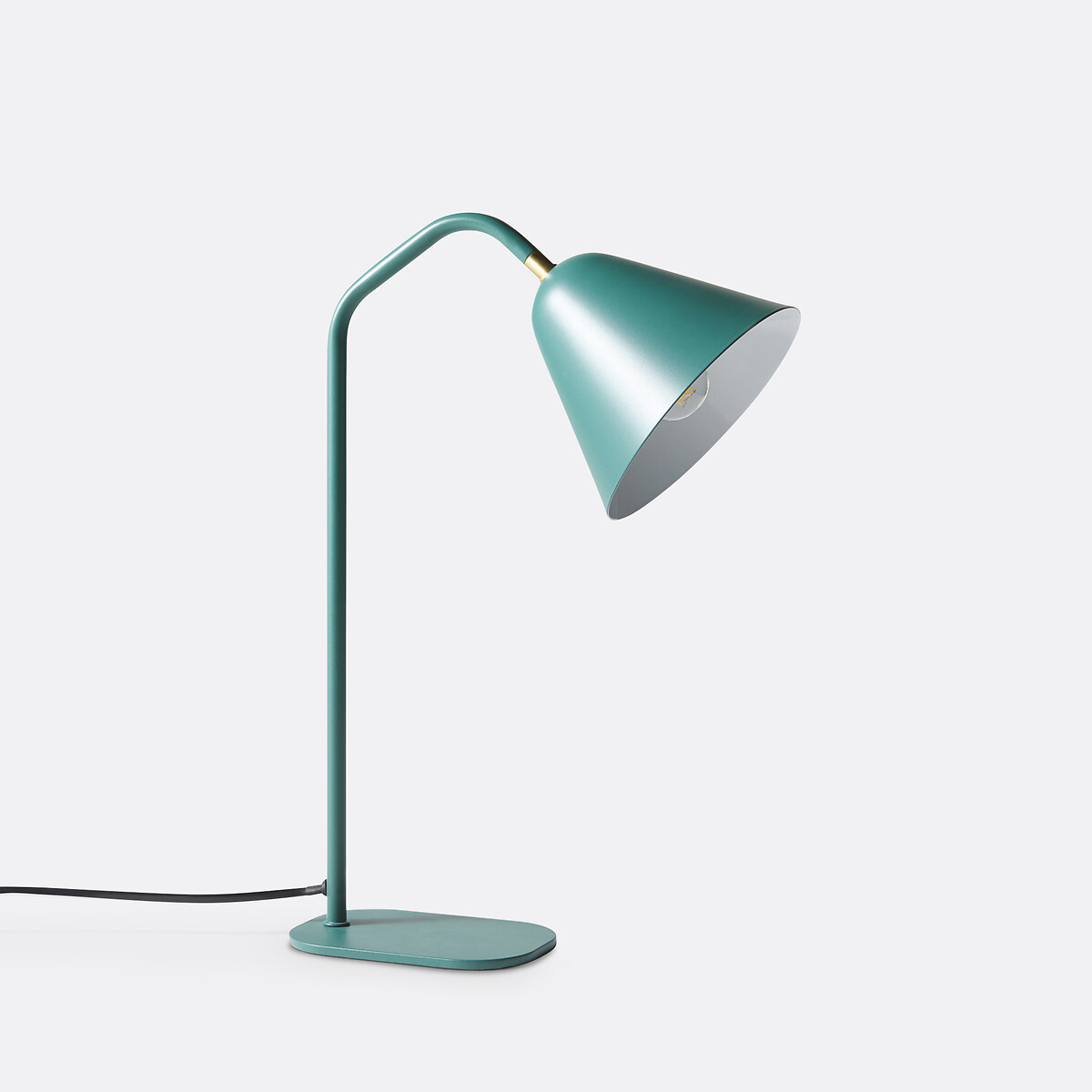 LA REDOUTE INTERIEURS<br>Candeeiro de mesa em ferro, Copita