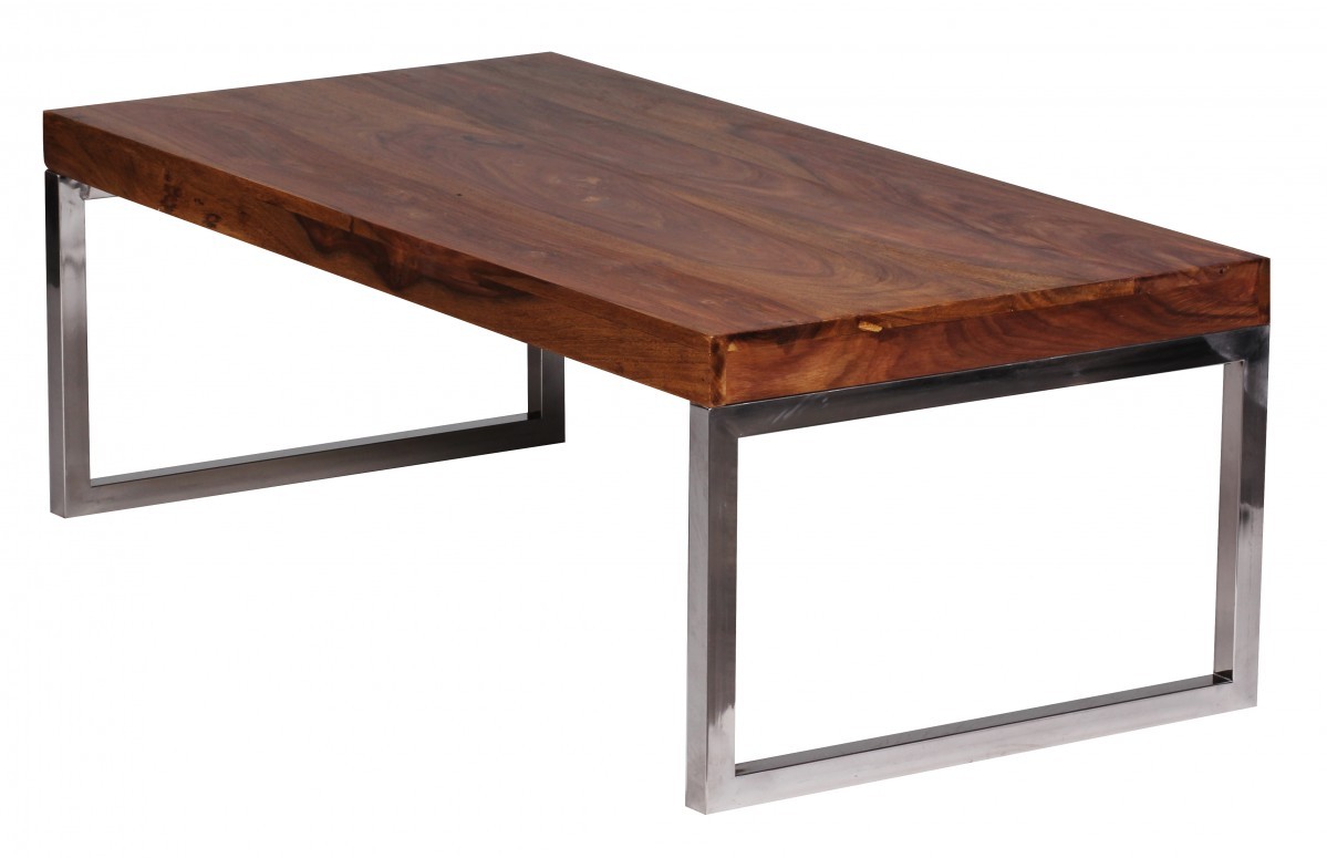 Couchtisch - Sheesham massiv gebeizt - 120x60 cm