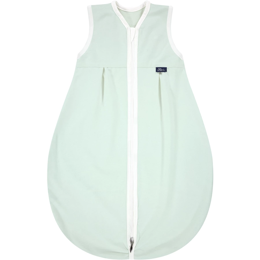Alvi® Kugelschlafsack-Mäxchen Light Special Fabric Felpa Nap mint