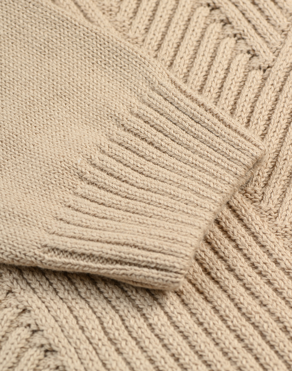 Sweater van gebreid katoen voor heren - Gratis Verzendi