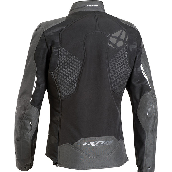 Ixon - Blouson femme Cell Lady Noir / Anthracite / Blanc