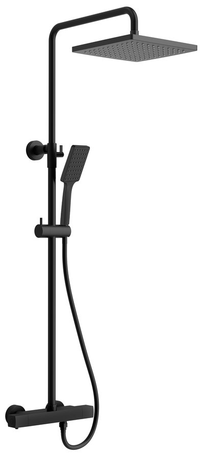 Sapho Pirenei thermostatische regendouche zwart