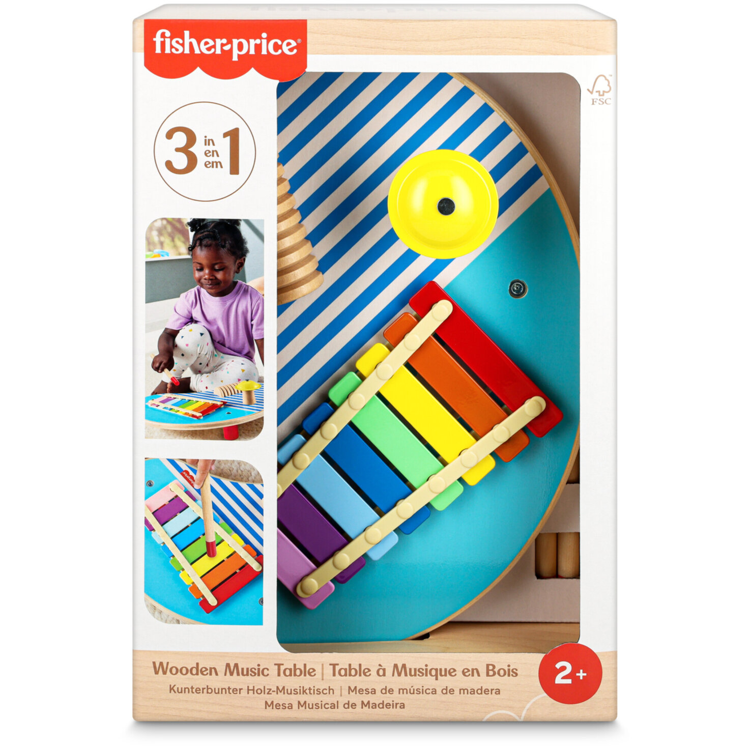 Fisher-Price Musiktisch aus Holz