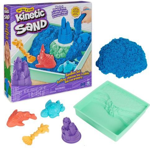 Spin Master - Kinetic Sand - Vormbaar Zand - Assorti - 26.9x28.3x6.35 Cm