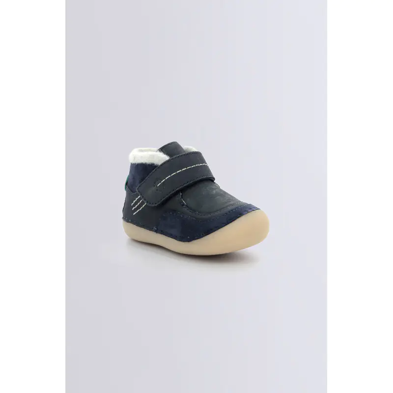 SOKLIMB MARINE BOTTILLONS Cuir Garçon