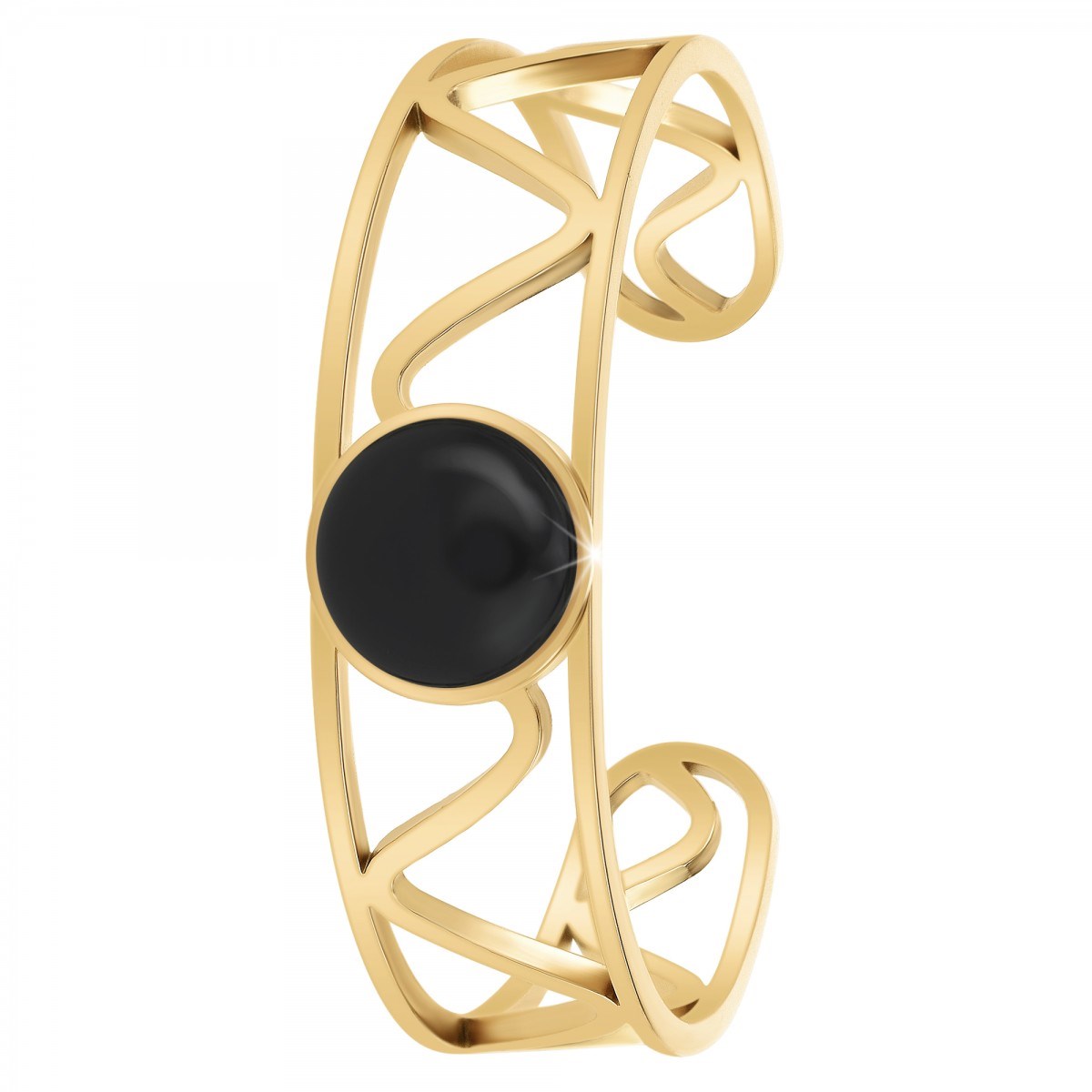 Bracelet par SC Bohème orné d'un onyx noir