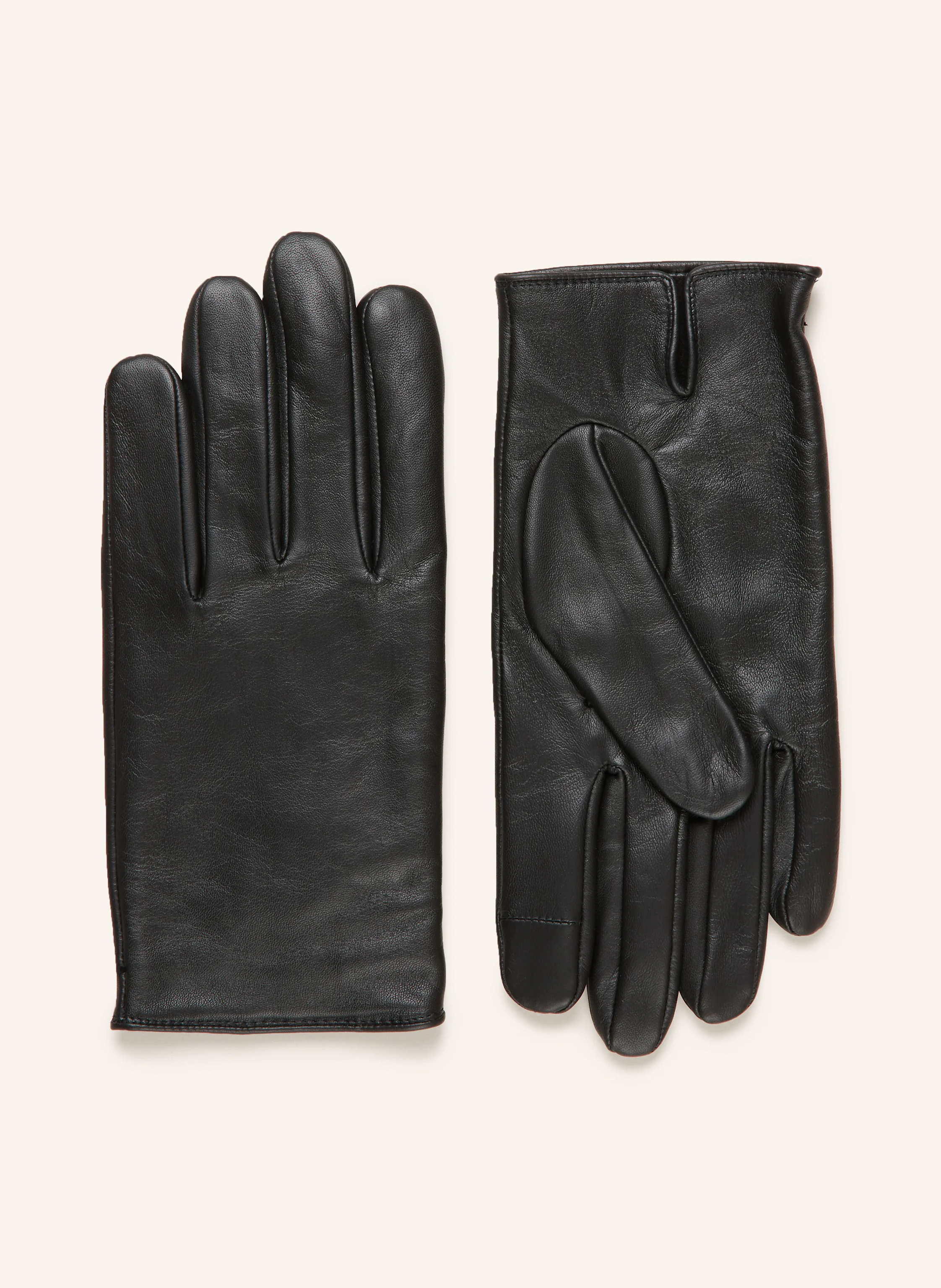 BOSS Lederhandschuhe GLOVE mit Touchscreen-Funktion