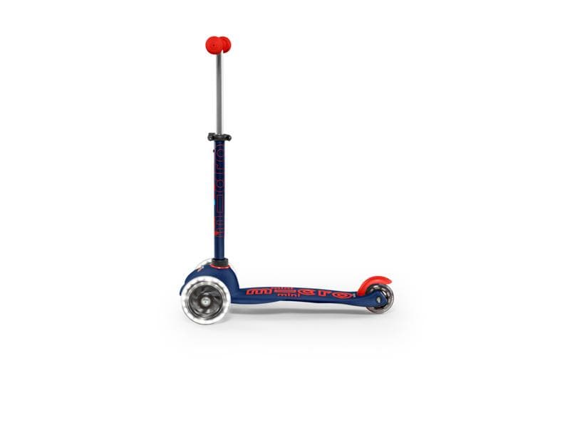 Micro Mobility Kickboard Mini Micro Deluxe Navy Blue (LED) Kickboard