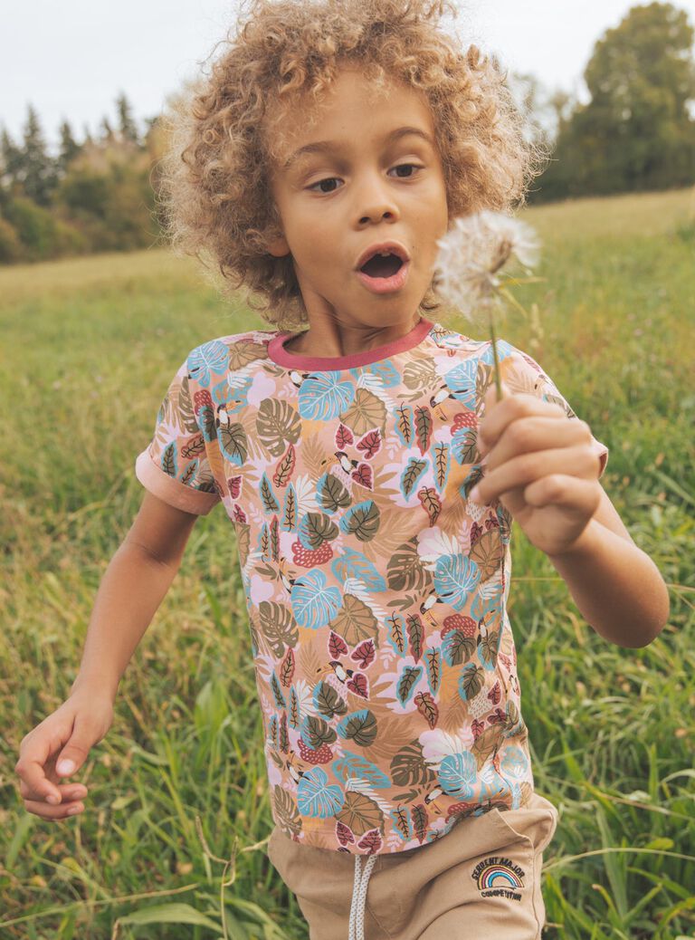 T-shirt pêche thème tropiques