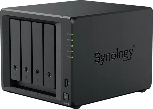 Synology Disk Station DS423  - NAS-server - 4 bays - SATA 6Gb/s - RAID 0, 1, 5, 6, 10, JBOD - RAM 2 GB - Gigabit Ethernet - iSCSI support