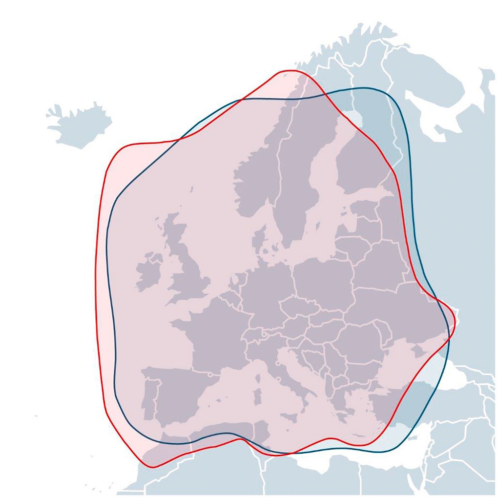Kathrein CAP 750 GPS Vollautomatische Sat-Antenne mit GPS inkl. Steuergerät Twin LNB