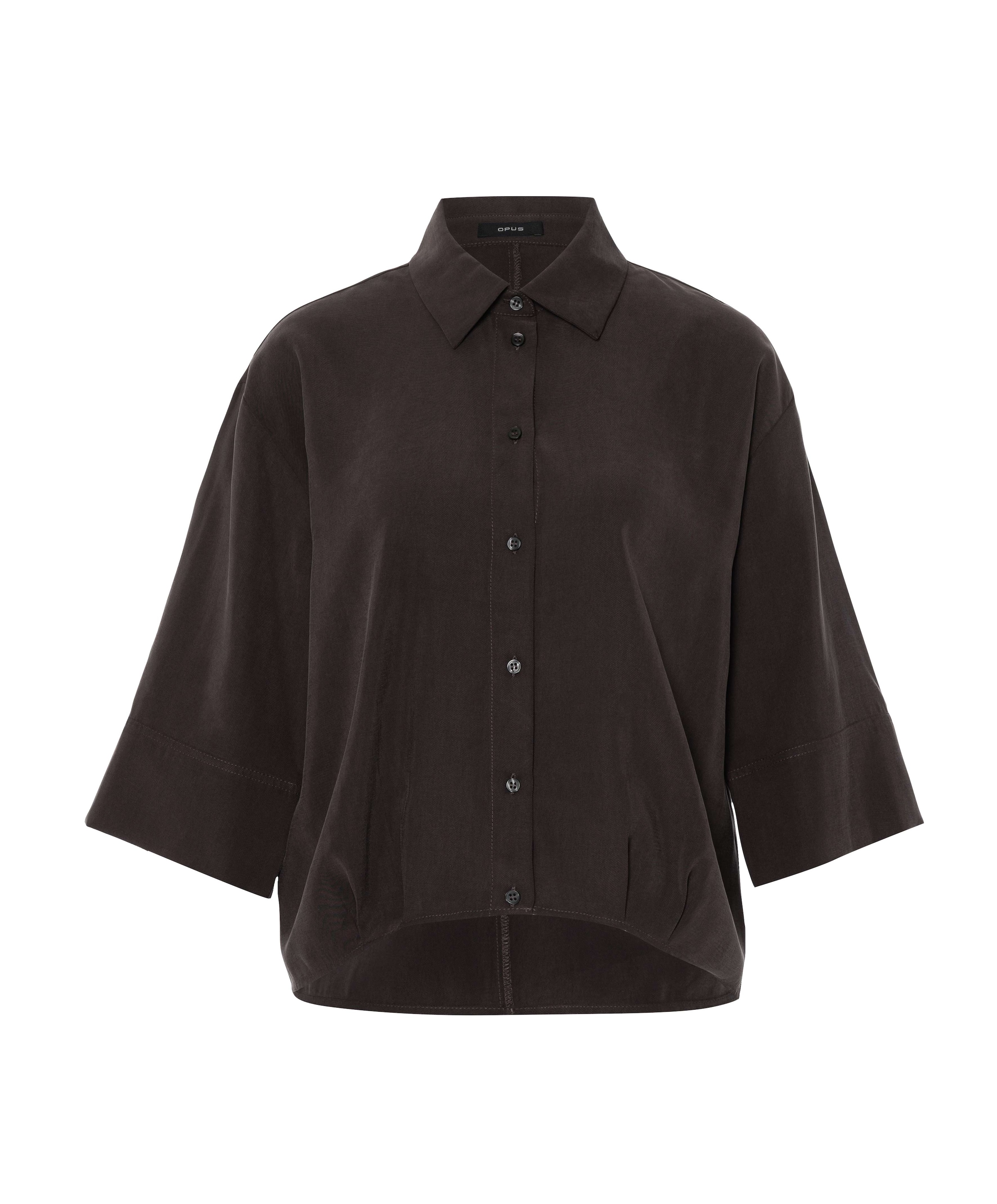 OPUS Dames blouse bruin