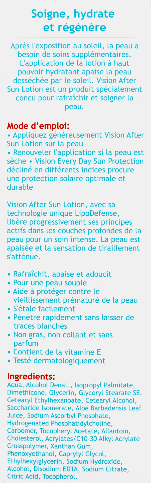 Vision After Sun Lotion (180 ml)
