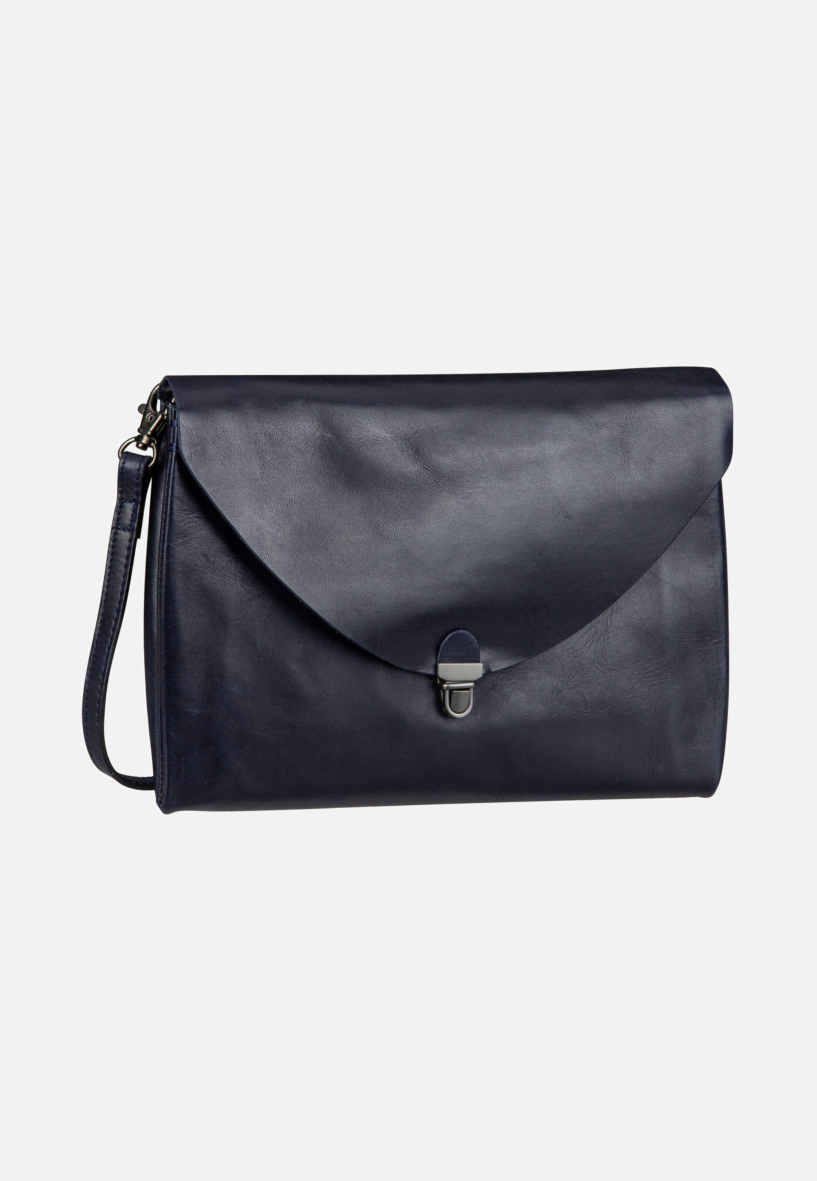 Fold Handbag Clutch L FO3 Dunkelblau - Crossbody Bag