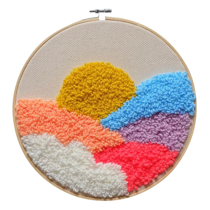 Chaumière Oiseau Kit DIY Punch needle Beau Rêve x Smallable
