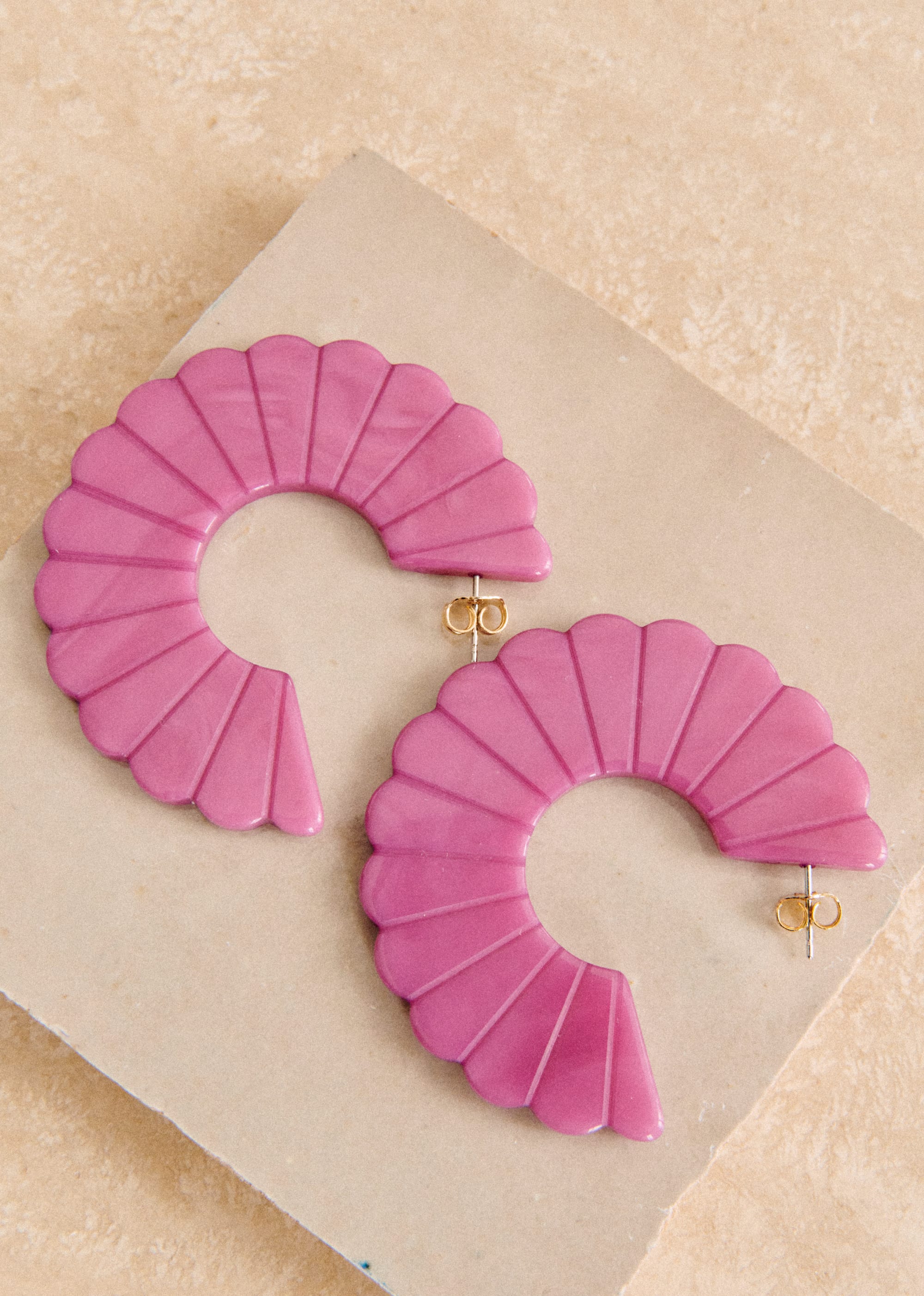 Boucles d'oreilles Sandy - Raisin - E-SHOP/BIJOUX Boucles d'Oreilles 5905791