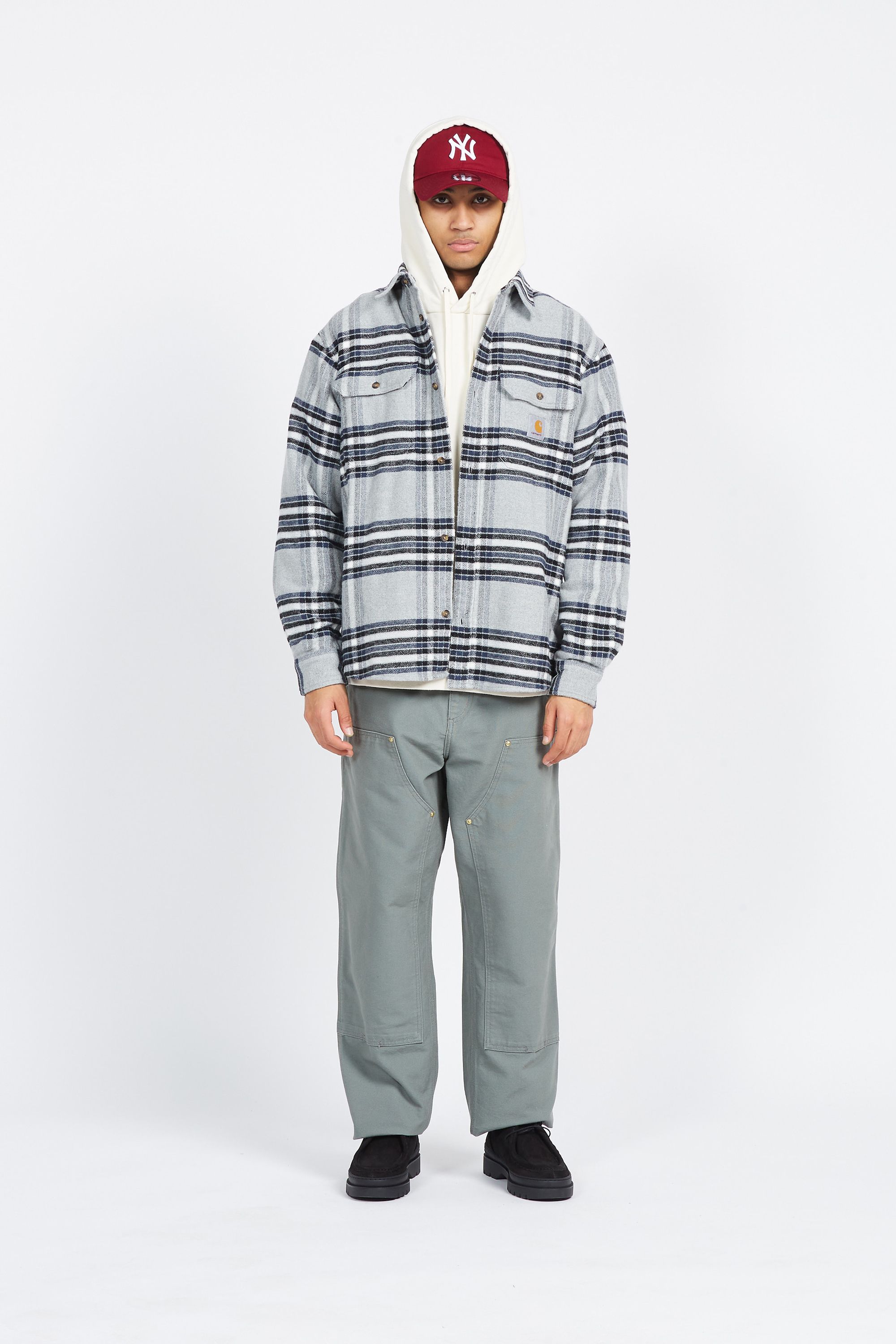 CARHARTT WIP Chemise L/S Hawkins Shirt Multicolore
