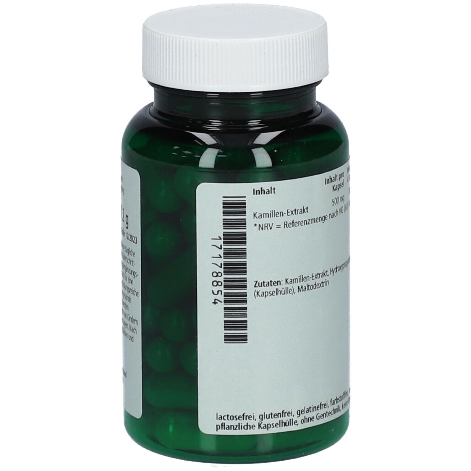 green line NUTRITHEKE KAMILLEN 500 mg