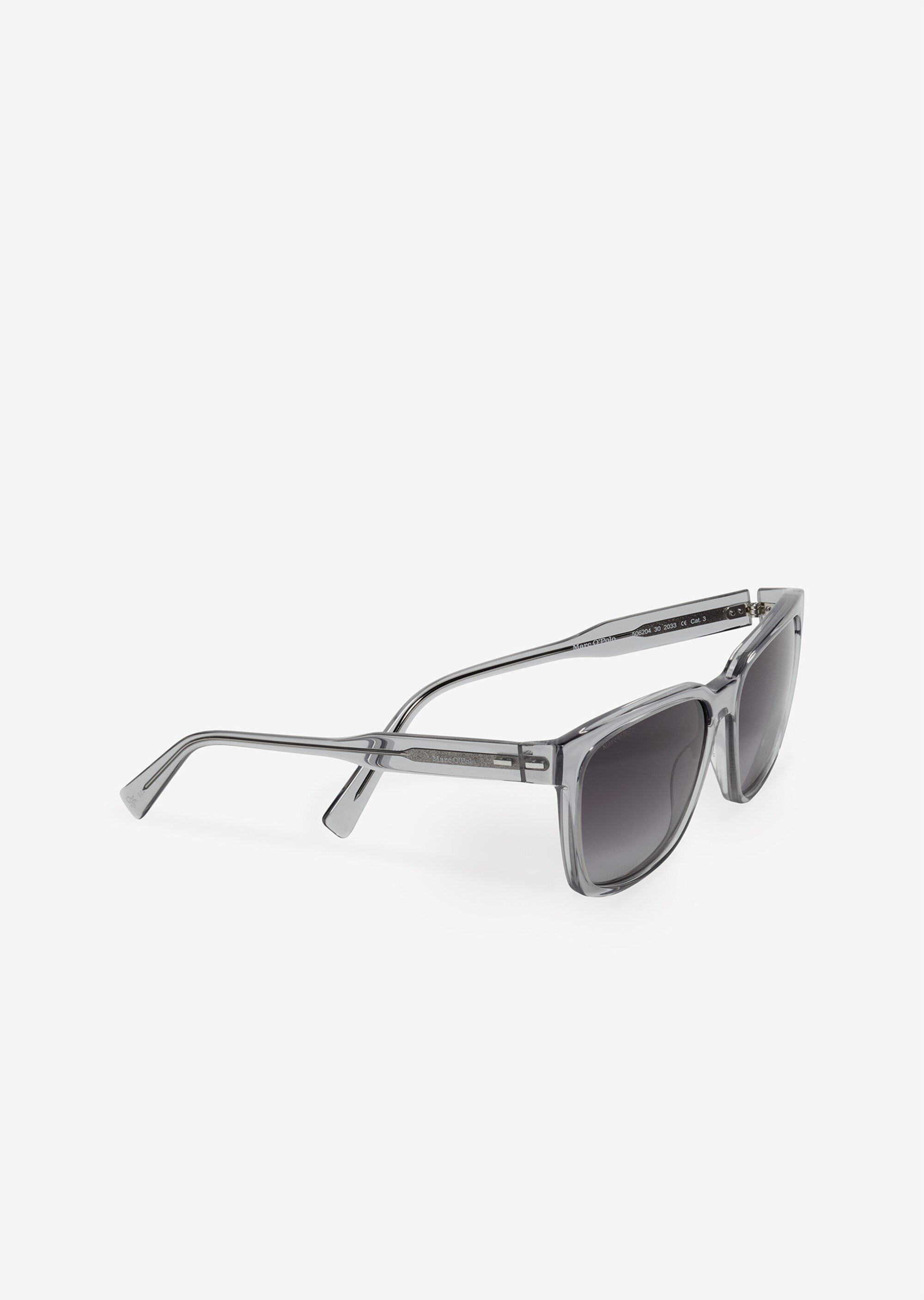 Unisex-Sonnenbrille aus leichtem, transparentem Bio-Acetat