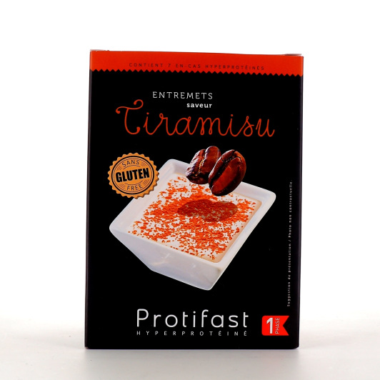 Protifast entrements tiramisu - Dessert hyperprotéiné - Perte de poids