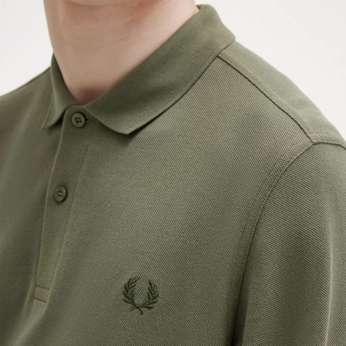 Fred Perry LS Plain Polo Heren