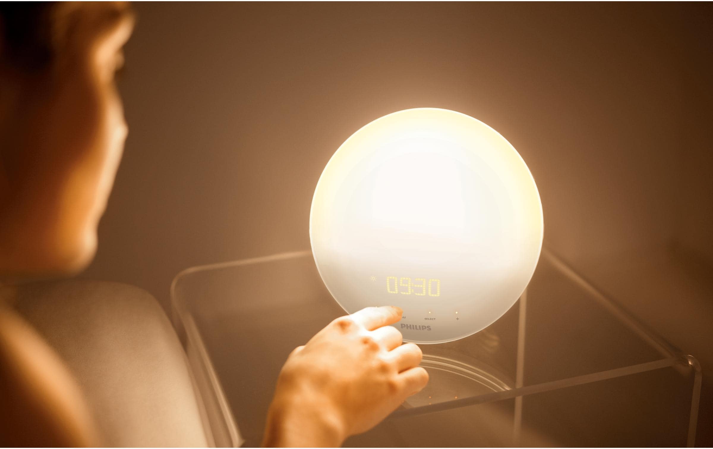 Lichtwecker Wake-up Light HF3519/01<br>Tageslichtwecker