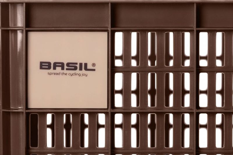 Basil Fietskrat S - Klein - 17.5 Liter - Bruin