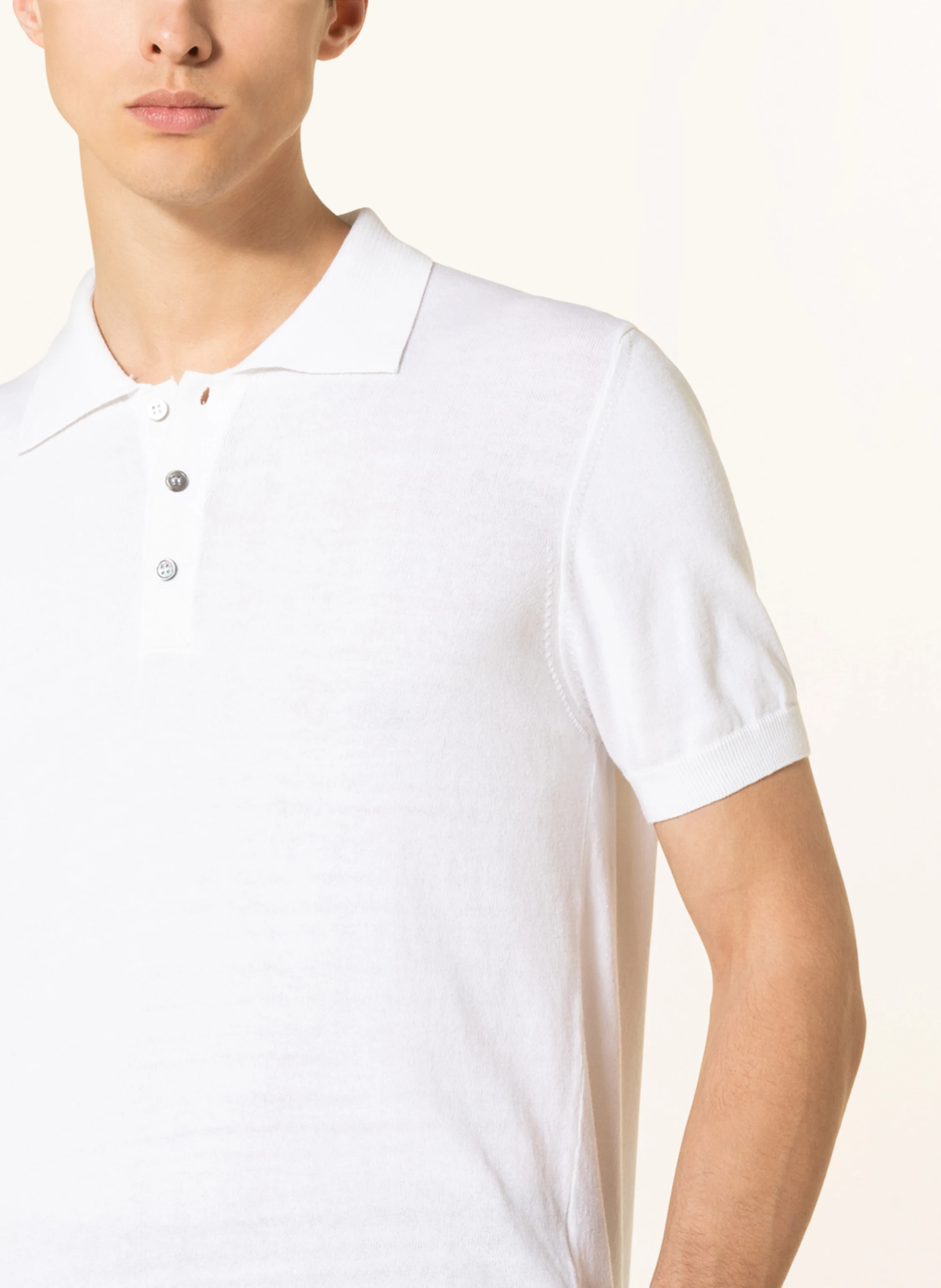 DRESSLER Strick-Poloshirt