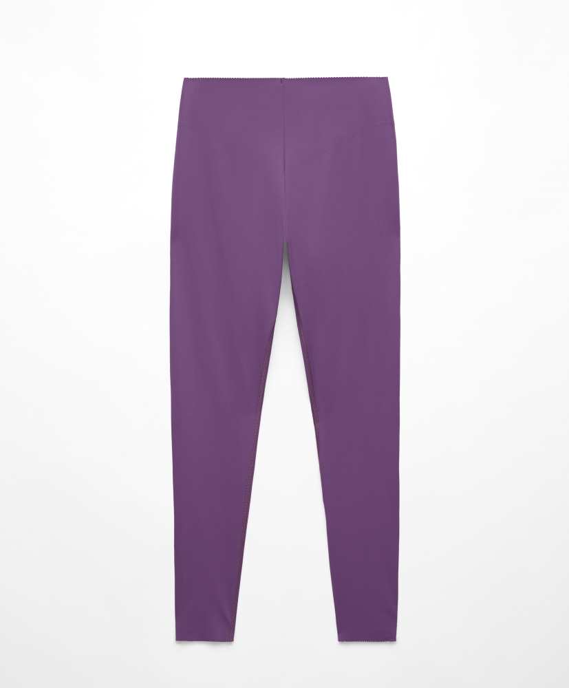 Leggings de compressão com elevação no tornozelo de 65 cm