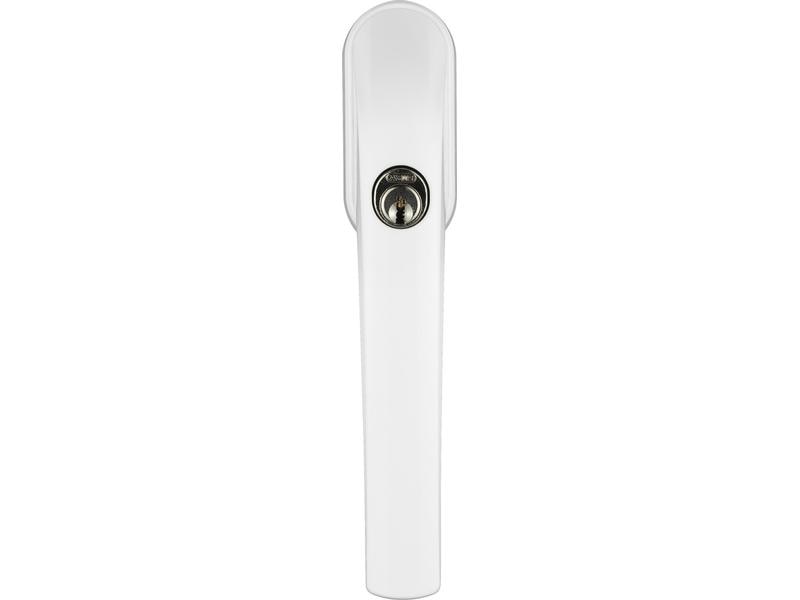 Abus Abschliessbarer Fenstergriff FG300 W Weiss Dieser Fenstergriff schützt doppelt. Gegen Kinderhände und Einbrecher
