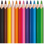 Crayon de couleur COLOR'PEPS STRONG MINI, étui de 12