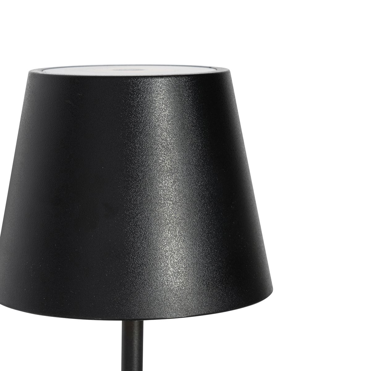 Tafellamp zwart incl. LED dimbaar en oplaadbaar IP54 - Murdock