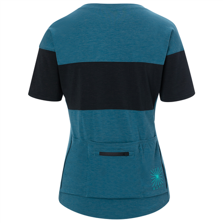 RIDE Damen-Gravel-Kurzarmshirt  harbor blueblack  XS