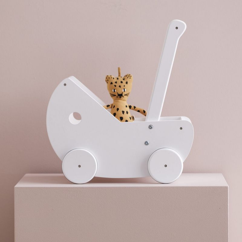 Kid's Concept Dukkevogn, Hvit