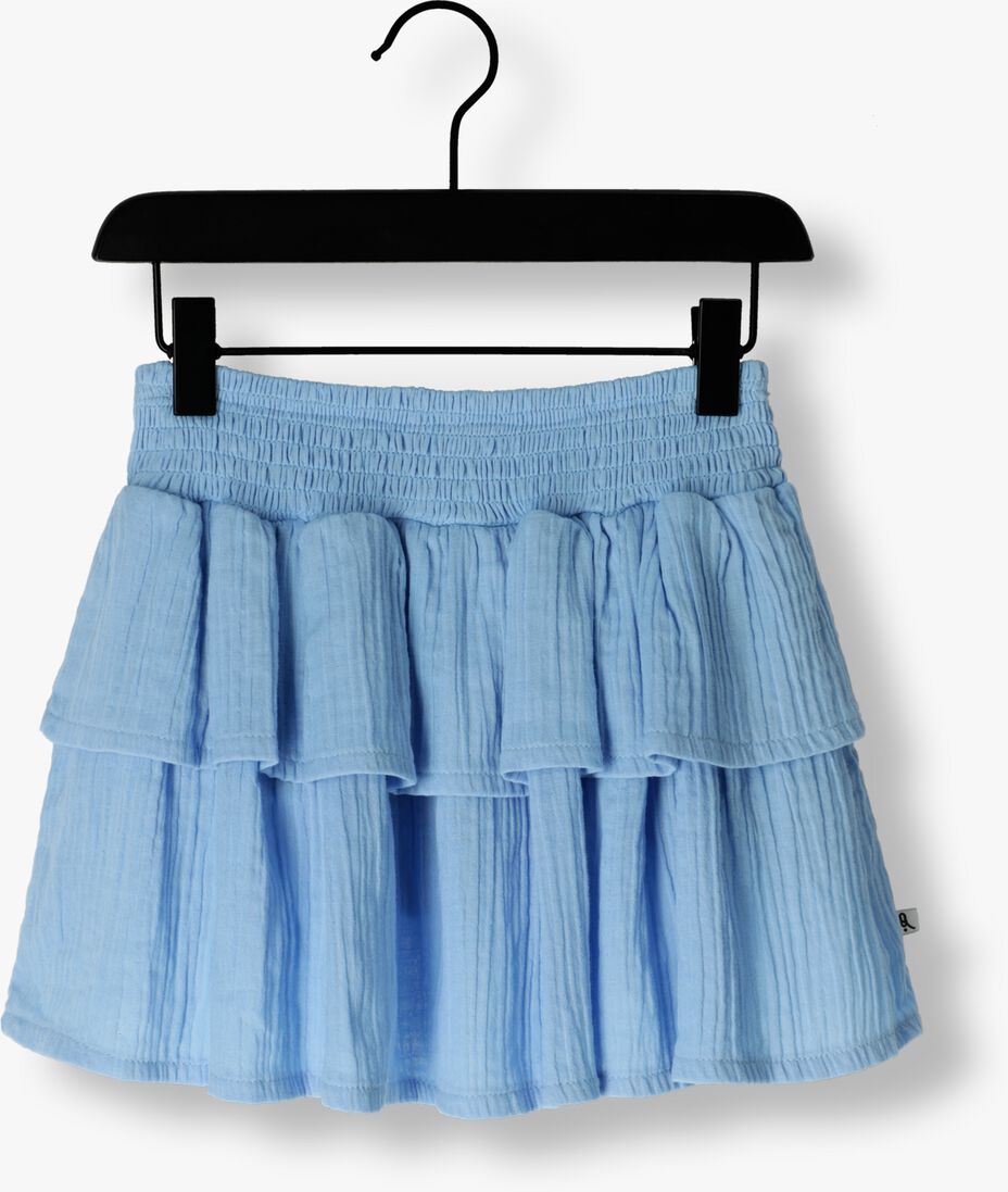 CARLIJNQ blauwe carlijnq minirok basic - layered skirt